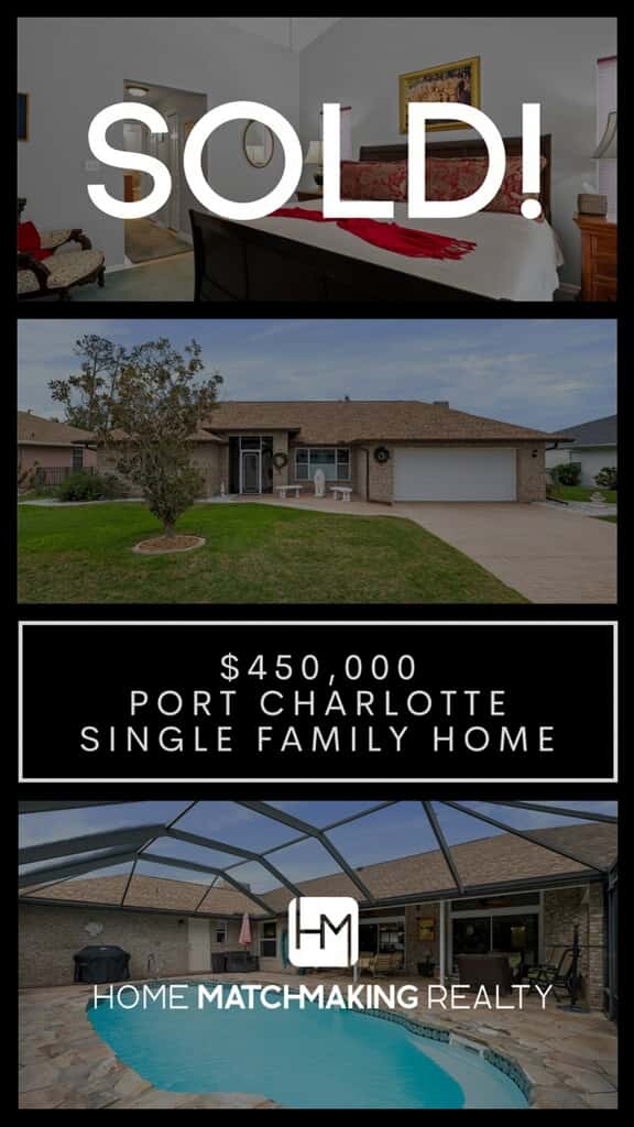 $450,000 Port Charlotte Home Sold.