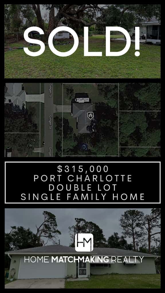 $315,000 Port Charlotte Home Sold.